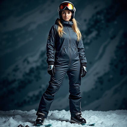 AI-generated photo: Photorealistic studio portrait photograph with high-drama lighting and cinematic composition. The at...