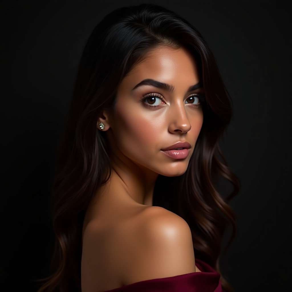 Subtle Neck-Turn Portrait Without Fake Horror example: Dating profile photo, profile-avatar crop with the subject framed from shoulders up, turning slightly from near-profile