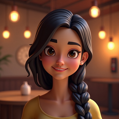 AI-generated photo: Stylized 3D game-rendered portrait, close-up of a gaming avatar wearing a smug, self-satisfied “trol...