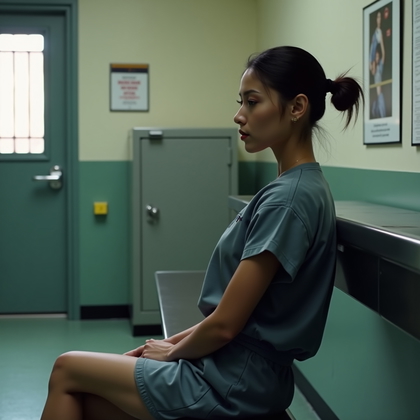 AI-generated photo: Photorealistic intake photography, high-end cinematic side-profile intake shot created in a multi-us...