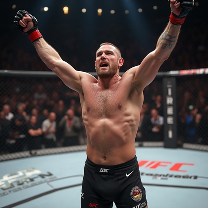 Портреты бойцов UFC