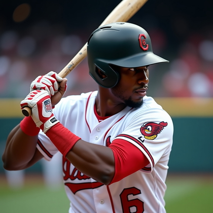 AI-generated photo: Photorealistic professional sports photography in portrait orientation, tightly framing a coiled pre...